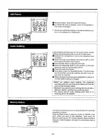 Preview for 20 page of Panasonic AG7450AP - HI-FI VCR/BRC Operating Instructions Manual