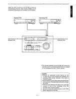 Предварительный просмотр 9 страницы Panasonic AGA96 - VCR ACC Operating Instructions Manual