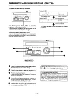 Предварительный просмотр 18 страницы Panasonic AGA96 - VCR ACC Operating Instructions Manual