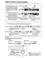 Предварительный просмотр 20 страницы Panasonic AGA96 - VCR ACC Operating Instructions Manual