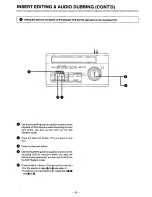 Предварительный просмотр 22 страницы Panasonic AGA96 - VCR ACC Operating Instructions Manual