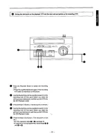 Предварительный просмотр 23 страницы Panasonic AGA96 - VCR ACC Operating Instructions Manual