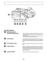 Preview for 15 page of Panasonic AGDP800 - CAMERA/RECORDER3CCD Operating Instructions Manual