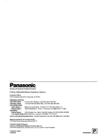 Preview for 80 page of Panasonic AGDP800 - CAMERA/RECORDER3CCD Operating Instructions Manual