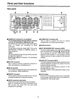 Предварительный просмотр 10 страницы Panasonic AGDTL1P - TIME LAPSE RECORDER Operating Instructions Manual