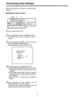 Предварительный просмотр 11 страницы Panasonic AGDTL1P - TIME LAPSE RECORDER Operating Instructions Manual