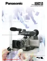 Panasonic AGDVC15 - DV CAMCORDER Manual preview