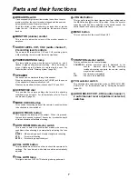 Preview for 7 page of Panasonic AGDVC200 - DV CAMCORDER Operating Instructions Manual