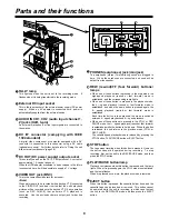 Preview for 9 page of Panasonic AGDVC200 - DV CAMCORDER Operating Instructions Manual