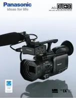 Panasonic AGDVC30 - 3 CCD DV CAMCORDER Brochure & Specs preview