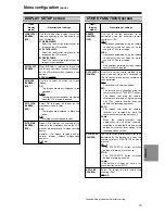 Предварительный просмотр 13 страницы Panasonic AGDVC30 - 3 CCD DV CAMCORDER Menu Information