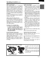 Preview for 9 page of Panasonic AGDVC30 - 3 CCD DV CAMCORDER Operating Instructions Manual