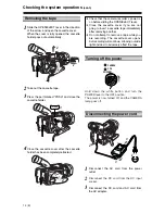 Preview for 14 page of Panasonic AGDVC30 - 3 CCD DV CAMCORDER Operating Instructions Manual