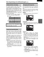 Предварительный просмотр 39 страницы Panasonic AGDVC30 - 3 CCD DV CAMCORDER Operating Instructions Manual