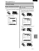 Preview for 69 page of Panasonic AGDVC30 - 3 CCD DV CAMCORDER Operating Instructions Manual