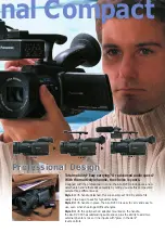 Предварительный просмотр 3 страницы Panasonic AGDVC30 - 3 CCD DV CAMCORDER Specifications