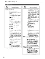 Preview for 8 page of Panasonic AGDVC60 - DIGITAL VIDEO CAMCORDER Menu Information