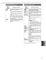 Preview for 11 page of Panasonic AGDVC60 - DIGITAL VIDEO CAMCORDER Menu Information