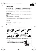 Preview for 5 page of Panasonic AGDVC60 - DIGITAL VIDEO CAMCORDER Operating Instructions Manual