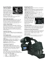Preview for 5 page of Panasonic AGDVC60 - DIGITAL VIDEO CAMCORDER Specifications