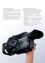 Preview for 9 page of Panasonic AGDVX100 - DV CAMCORDER Brochure & Specs