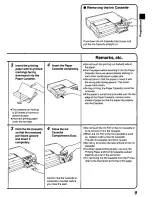 Preview for 9 page of Panasonic AGEP50 - COLOR VIDEO PRINTER Operating Instructions Manual