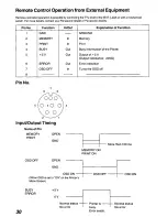 Preview for 30 page of Panasonic AGEP50 - COLOR VIDEO PRINTER Operating Instructions Manual