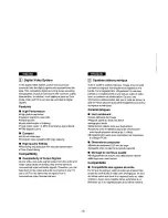 Preview for 8 page of Panasonic AGEZ1 - DVC Operating Instructions Manual