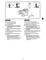 Preview for 25 page of Panasonic AGEZ1 - DVC Operating Instructions Manual