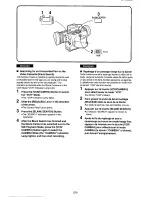 Preview for 28 page of Panasonic AGEZ1 - DVC Operating Instructions Manual