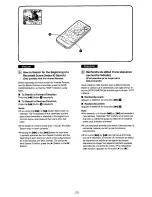 Preview for 33 page of Panasonic AGEZ1 - DVC Operating Instructions Manual