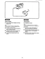 Preview for 36 page of Panasonic AGEZ1 - DVC Operating Instructions Manual