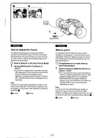 Preview for 52 page of Panasonic AGEZ1 - DVC Operating Instructions Manual