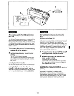 Предварительный просмотр 53 страницы Panasonic AGEZ30 - DVC Operating Instructions Manual