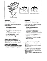 Предварительный просмотр 70 страницы Panasonic AGEZ30 - DVC Operating Instructions Manual