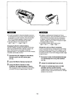 Предварительный просмотр 76 страницы Panasonic AGEZ30 - DVC Operating Instructions Manual