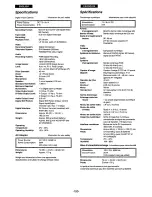 Предварительный просмотр 100 страницы Panasonic AGEZ30 - DVC Operating Instructions Manual