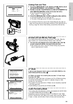 Preview for 19 page of Panasonic AGEZ50UP - DIGITAL CAMERA REC Operating Instructions Manual