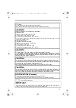 Preview for 3 page of Panasonic AGHMC70P - MEMORY CARD CAMERA RECORDER Operating Instructions Manual