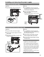 Preview for 15 page of Panasonic AGHPG10 - MEMORY CARD PORTABLE RECORDER Operating Instructions Manual