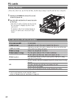 Preview for 22 page of Panasonic AGHPG10 - MEMORY CARD PORTABLE RECORDER Operating Instructions Manual