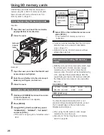 Preview for 26 page of Panasonic AGHPG10 - MEMORY CARD PORTABLE RECORDER Operating Instructions Manual