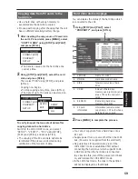 Preview for 59 page of Panasonic AGHPG10 - MEMORY CARD PORTABLE RECORDER Operating Instructions Manual