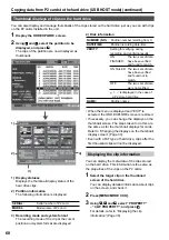 Предварительный просмотр 60 страницы Panasonic AGHPG10P - MEMORY CARD PORTABLE RECORDER Operating Instructions Manual