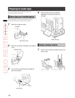 Предварительный просмотр 104 страницы Panasonic AGHPX370P - MEMORY CARD CAMERA RECORDER Operating Instructions Manual