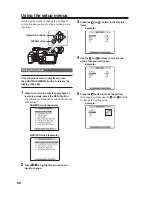 Предварительный просмотр 2 страницы Panasonic AGHVX200P - MEMORY CARD CAMCORDER Menu Information