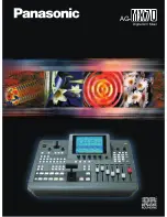 Panasonic AGMX70 - AV SWITCHER Brochure & Specs preview