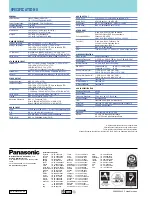 Предварительный просмотр 6 страницы Panasonic AGMX70 - AV SWITCHER Brochure & Specs