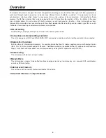 Предварительный просмотр 3 страницы Panasonic AGMX70 - AV SWITCHER Operating Instructions Manual