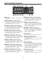 Предварительный просмотр 12 страницы Panasonic AGMX70 - AV SWITCHER Operating Instructions Manual